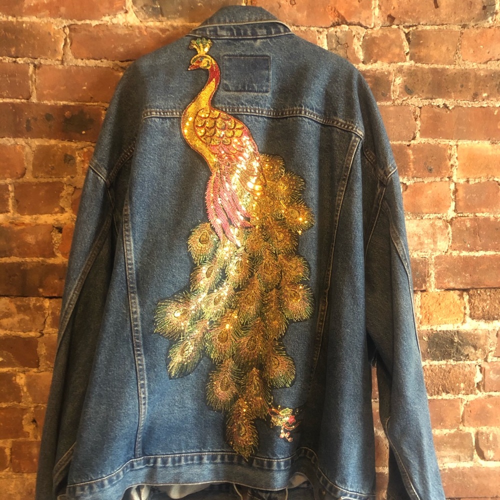 Custom Levi Oversized Jean jacket